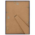 vidaXL Fotorámiky na stenu alebo stôl 5 ks modré 29,7x42 cm MDF