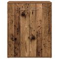 vidaXL Komoda staré drevo 60x30x75 cm kompozitné drevo