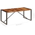 vidaXL Jedálenský stôl zo akáciaového dreva 180x90x75 cm