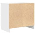 TV Skrinka vidaXL Biela 60x35x54 cm Drevo