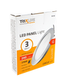 LED panel TRIXLINE TR 123 3W, kruhový vstavaný 2700K