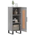 vidaXL Komoda sivý dub sonoma 34,5x34x90 cm spracované drevo