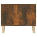 vidaXL Konferenčný stolík dymový dub 102x50x40 cm kompozitné drevo
