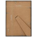 vidaXL Fotorámiky na stôl, koláž 10 ks, čierne 15x21 cm, MDF