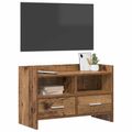 vidaXL TV skrinka 71,5 x 33 x 47 cm Staré drevo Kompozitné drevo