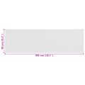 vidaXL Balkónová markíza biela 90x300 cm HDPE
