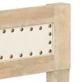 vidaXL Posteľný rám, mangový masív 200 cm