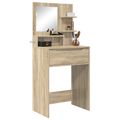 vidaXL Toaletné stolíky do spálne Sonoma dub 80 x 39,6 x 135 cm