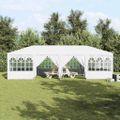 vidaXL Párty stan Biela 800 x 400 x 266 cm Polyetylén