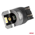 LED CANBUS PRO series 7443 W21/5W 4x3030 SMD White 12/24V AMIO-03591