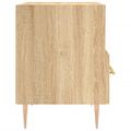 vidaXL Nočný stolík dub sonoma 40x35x47,5 cm kompozitné drevo