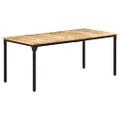 vidaXL Jedálenský stôl 180x90x76 cm surové mangovníkové drevo