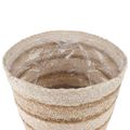 vidaXL 3 ks Prírodná, biela a béžová Ø26 x 19 cm 100% Morská tráva