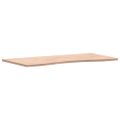 vidaXL Stolová doska 80x(36-40)x1,5 cm masívny buk