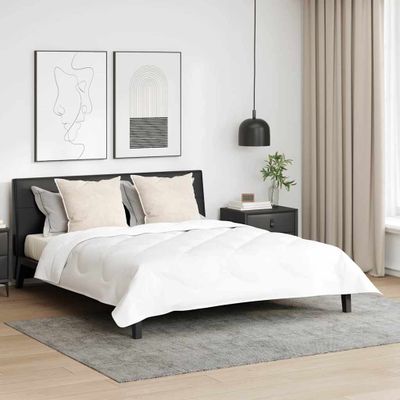 vidaXL Vankúš 2 pcs Biela 80 x 80 x 40 cm Bavlna a polyester