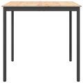 vidaXL Barový stôl 110 x 110 x 105 cm Masívne borovicové drevo