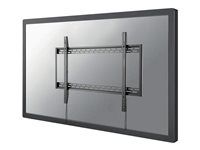 Držiak - fixný - pre Displej LCD - čierna - veľkosť obrazovky: 60"-100" - montáž na stenu