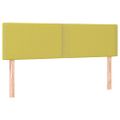 vidaXL Boxspring posteľ s matracom zelená 140x190 cm látka
