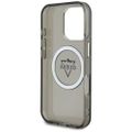 Guess Hardcase MagSafe IML Metal Mountain Logo Case for iPhone 16 Pro 6,3" Black