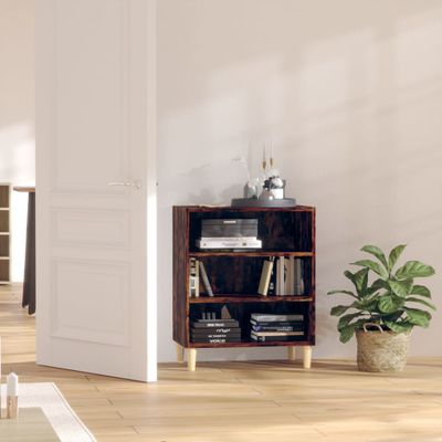 vidaXL Komoda tmavý dub 57x35x70 cm drevotrieska