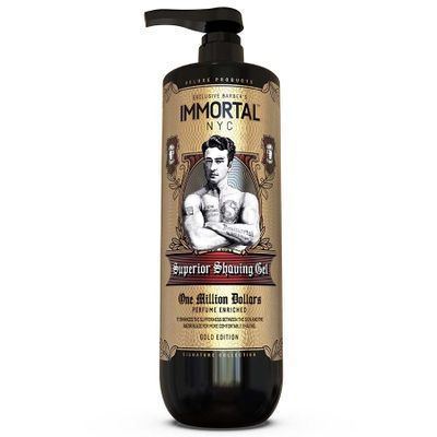 Parfumovaný gél na holenie IMMORTAL NYC One million dollars Perfumed shaving gel 1000 ml