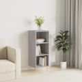 vidaXL Komoda sivý dub sonoma 34,5x32,5x90 cm kompozitné drevo