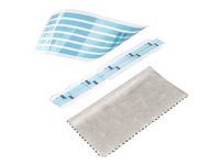 Anti Glare Screen Holder Tabs (MON-PRIVACY-SCREEN-K) - Montážna sada bezpečnostného filtra displeja - priesvitná