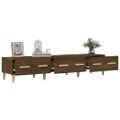 vidaXL TV skrinka hnedý dub 150x34,5x30 cm spracované drevo