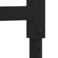 vidaXL pracovný stôl tmavohnedý 100x60x(71,5-98) cm masívny dub