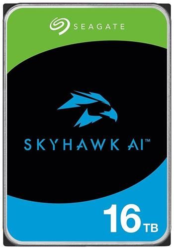 Seagate SkyHawk AI 16TB HDD / ST16000VE005 / Interní 3,5" / SATA 6Gb/s / 512MB Pevný disk, interní, 16TB, SATA III, 3,5", 7200rpm, 512MB