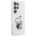 Puzdro Karl Lagerfeld IML Karl&Choupette MagSafe pre Samsung Galaxy S26 Ultra transparentné