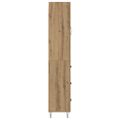 vidaXL Highboard Remeselný dub 34,5 x 34 x 90 cm Kompozitné drevo