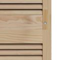vidaXL Skříňové dvere Prírodná 140,5 x 2,1 x 59,5 cm Borovicový masív