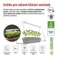 Pěstební lampa na sazenice EMOS Z7903 LED GROW 15 W, časovač, bílá