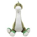 vidaXL Hračka dinosaurus Brontsaurus zelený plyšový