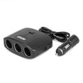 Predlžovacia zásuvka 2x USB-A ON/OFF 12V 24V 100W 70cm AMIO-04362