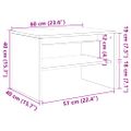 vidaXL TV skrinka Old Wood 60x40x40 cm Engineered Wood