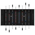 vidaXL Stolný futbal Čierny Dub 125 x 60,5 x 80 cm Kompozitné drevo