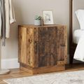vidaXL Nočný stolík 2 ks Staré drevo 43 x 34,5 x 47 cm