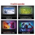 LED ambientné RGB osvetlenie GoSmart EMOS ZTV75 za TV 75" (189 cm)