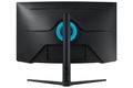 Samsung Odyssey G7 Neo/G75NB/32"/VA/4K UHD/165Hz/1ms/Black/2R LED monitor, herní, prohnutý, 32", VA, 3840×2160, 16:9, 165Hz, 1ms, 350cd/m2, DisplayPort, 2× HDMI, 2× USB, VESA, PIVOT, en. tř.