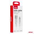 Kábel na nabíjanie USB-A iPhone 3A 100cm FullLINK AMiO-03919