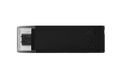 Kingston pendrive 64GB USB-C DT70 čierny