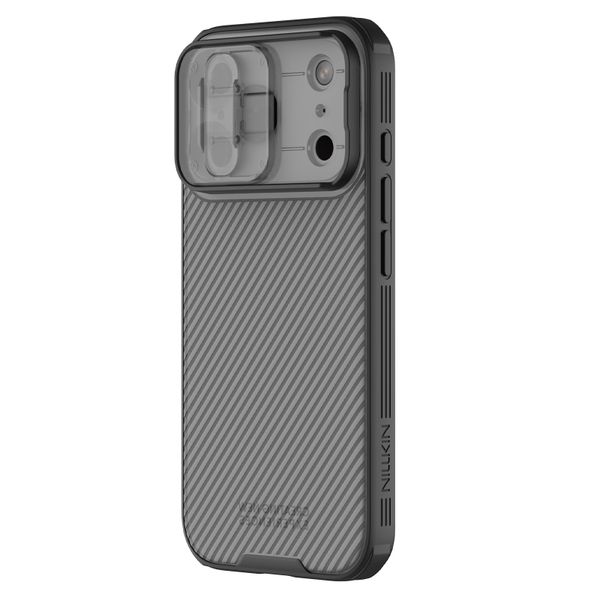 Nillkin CamShield PRO Zadní Kryt pro Apple iPhone 17 Pro Transparent Black