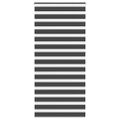 vidaXL Zebra roleta čierna 105x230 cm šírka látky 100,9cm polyester