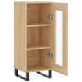 vidaXL Komoda dub sonoma 34,5x34x90 cm spracované drevo