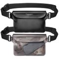 Spigen A620 Universal Waterproof Waist Bag 2-Pack čierny