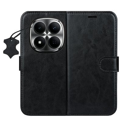 Smart Luxe leather case for Xiaomi Redmi Note 15 Pro 5G black