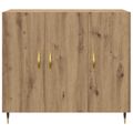 vidaXL Servírovacia skriňa Remeselný dub 90 x 34 x 80 cm