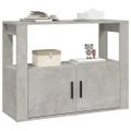 vidaXL Komoda betónovo sivá 80x30x60 cm spracované drevo